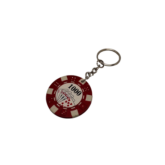 Poker Chip Keychain