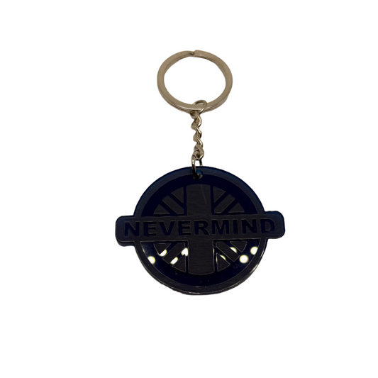 Nevermind UK Keychain