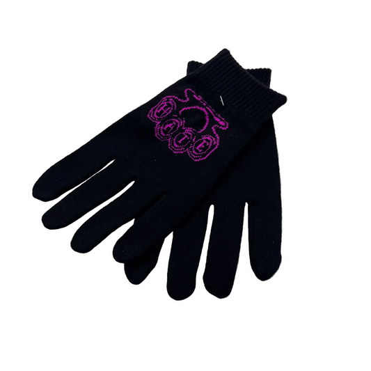 Hate Brass Knuckles Winter Gloves