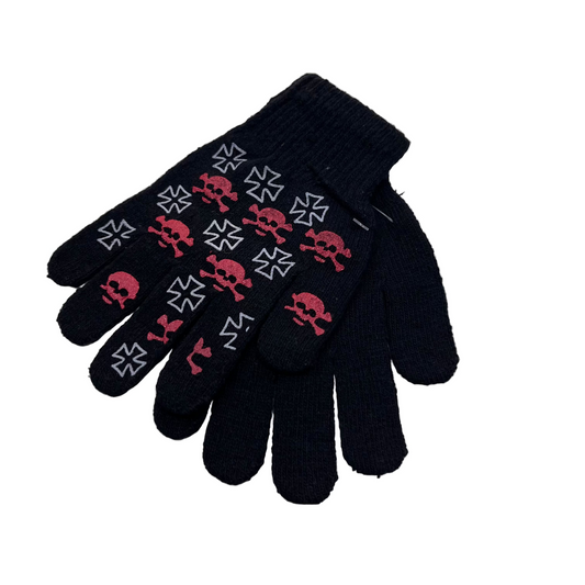 Skulls & Crosses Winter Gloves