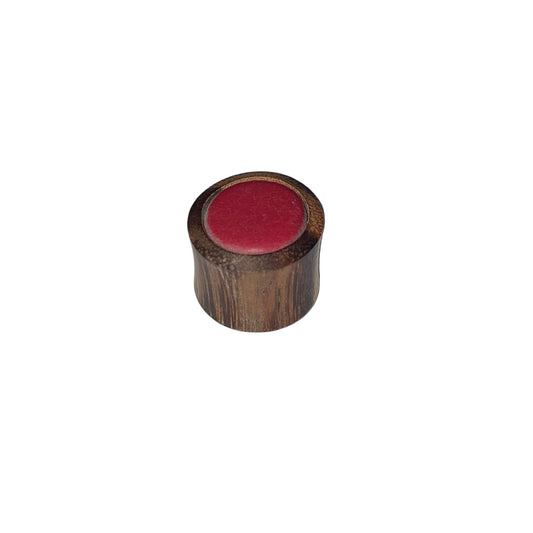 Flesh Organic Wood w/ Red Leather