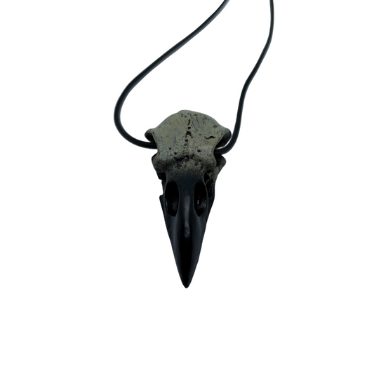 Raven Skull Necklace