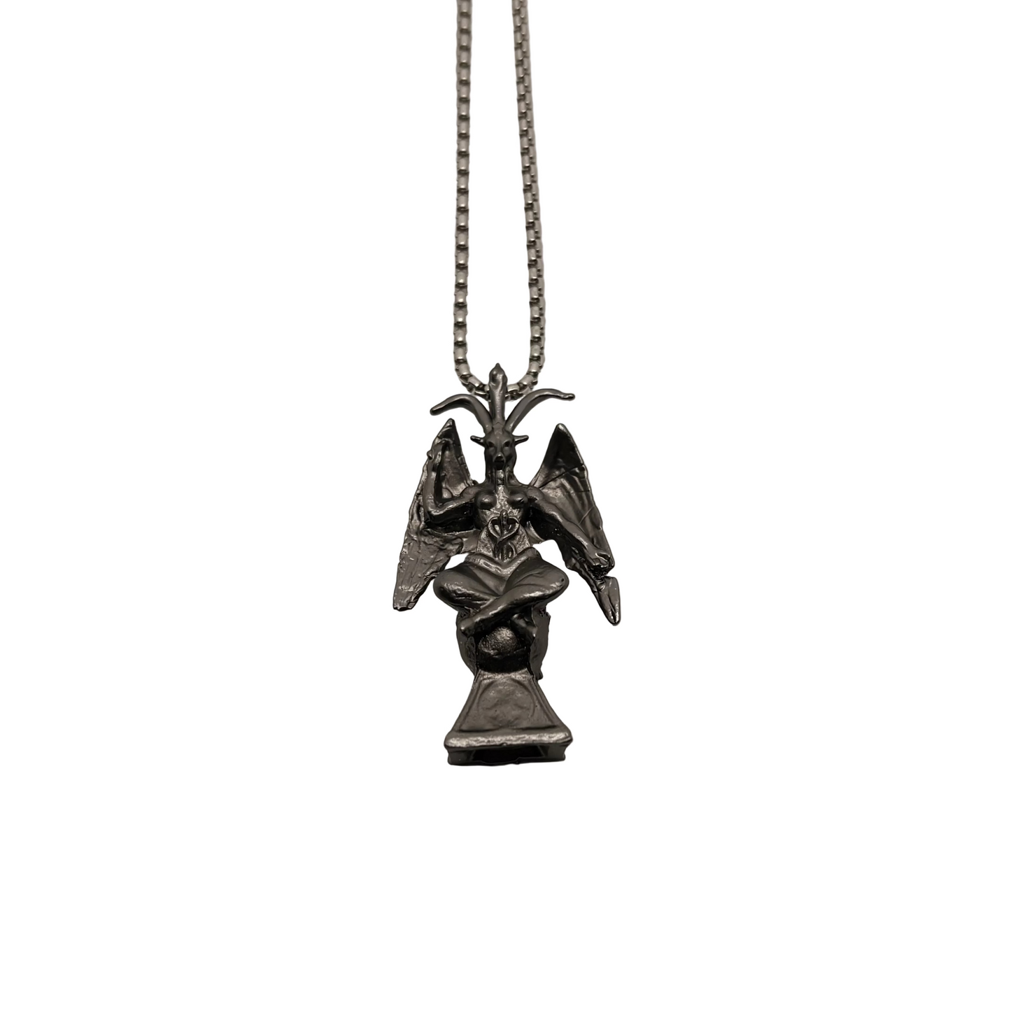 Baphomet Statue Necklace