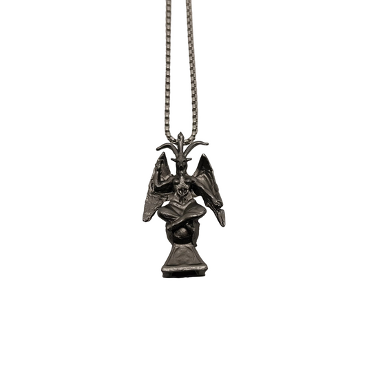 Baphomet Statue Necklace