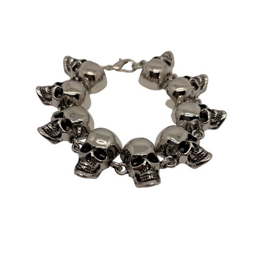 Skull Chain Bracelet