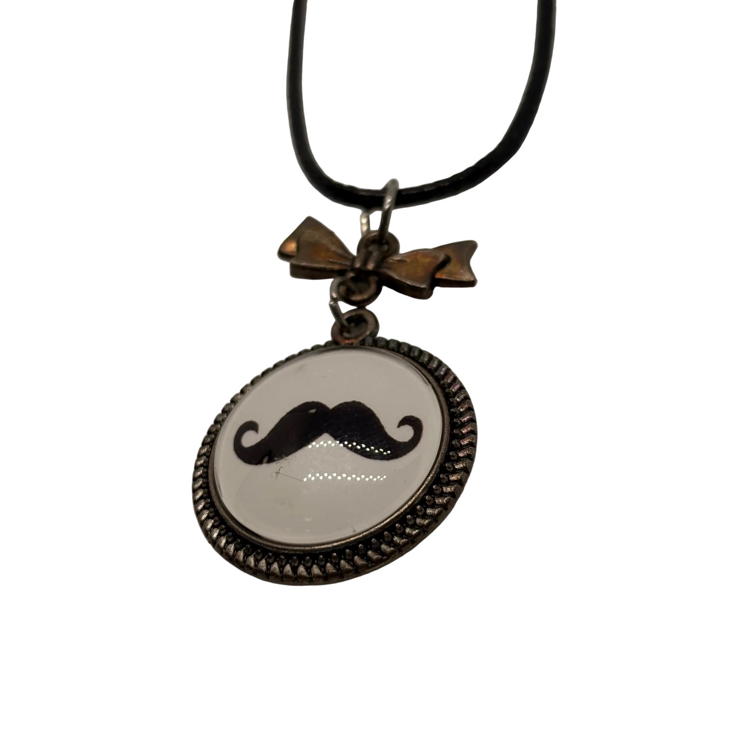Mustache Necklace