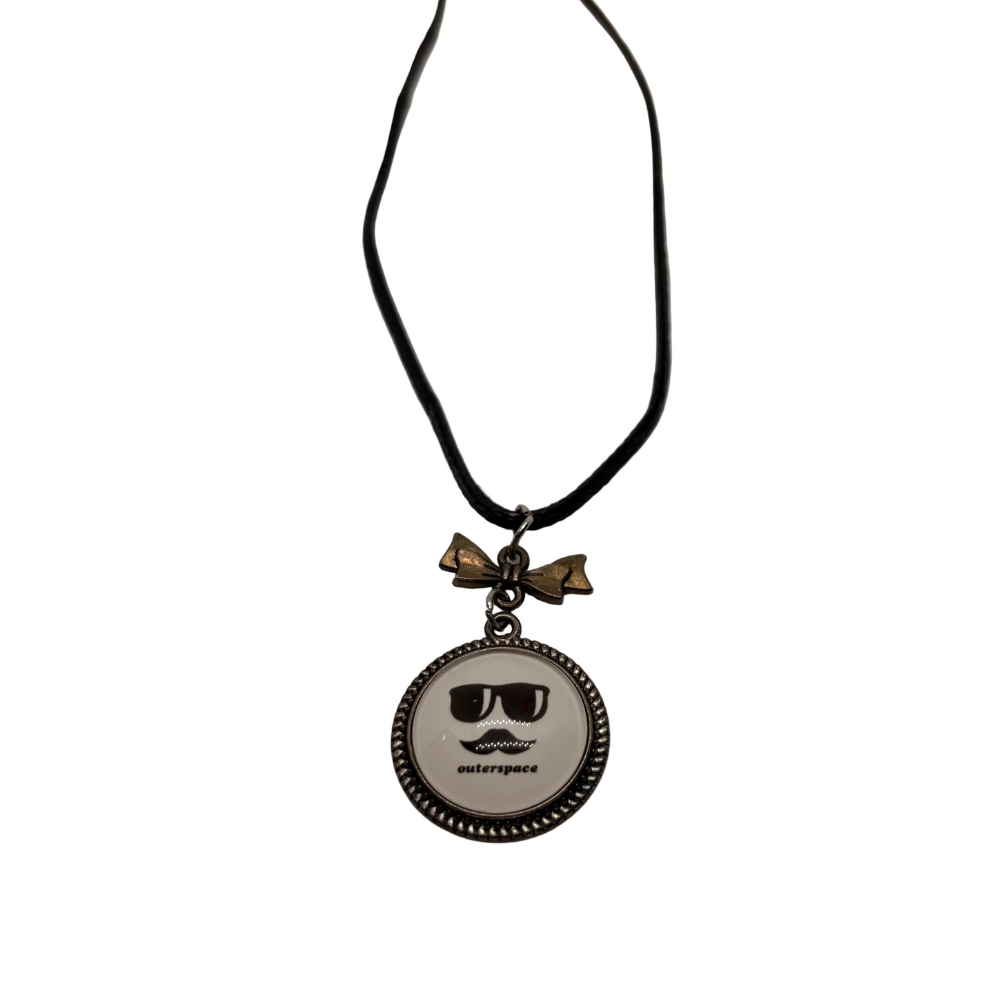Mustache Sunglasses Necklace