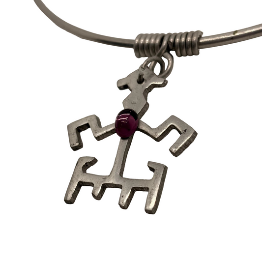 Purple Tribal Dancer Choker