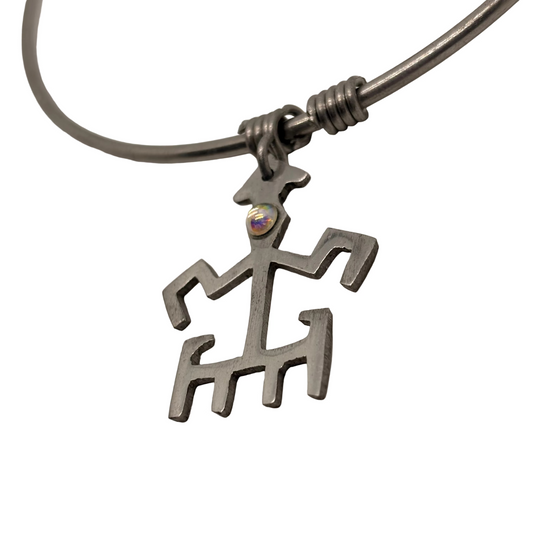 Lilac Tribal Dancer Choker