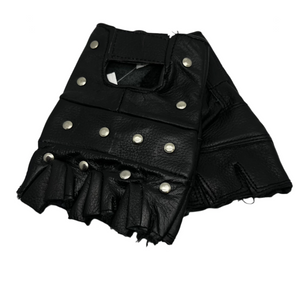 Stud Leather Gloves