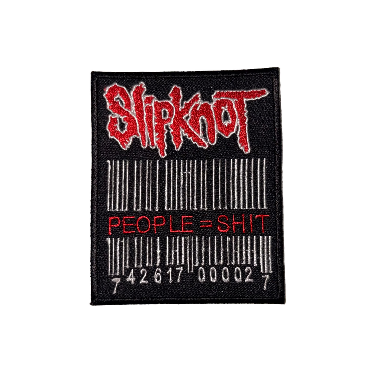 Slipknot Bar Code Patch
