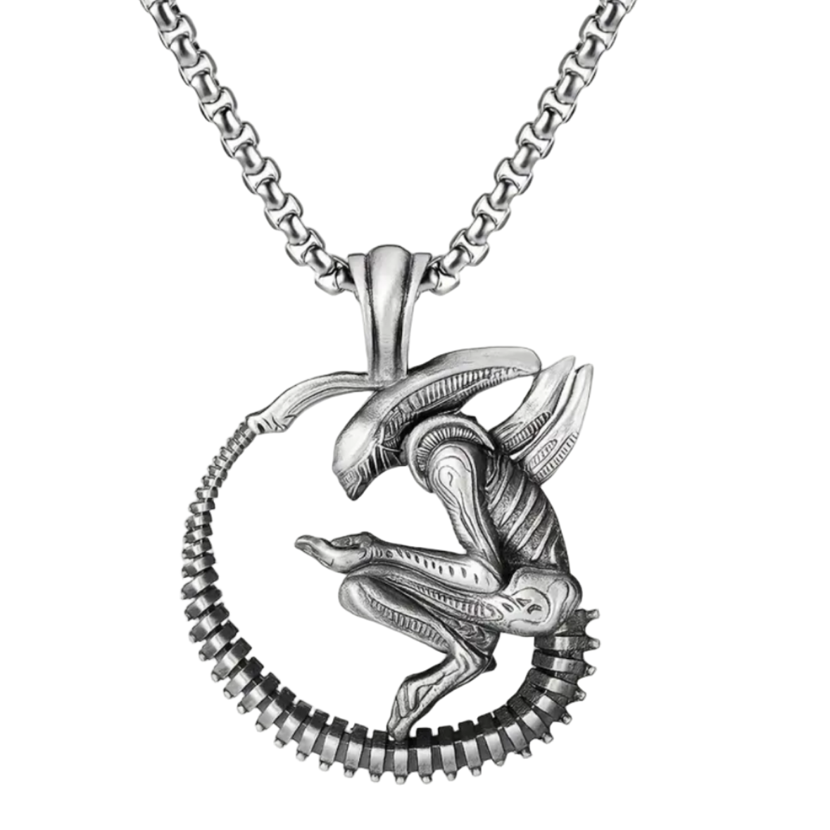 Alien Xenomorph Necklace