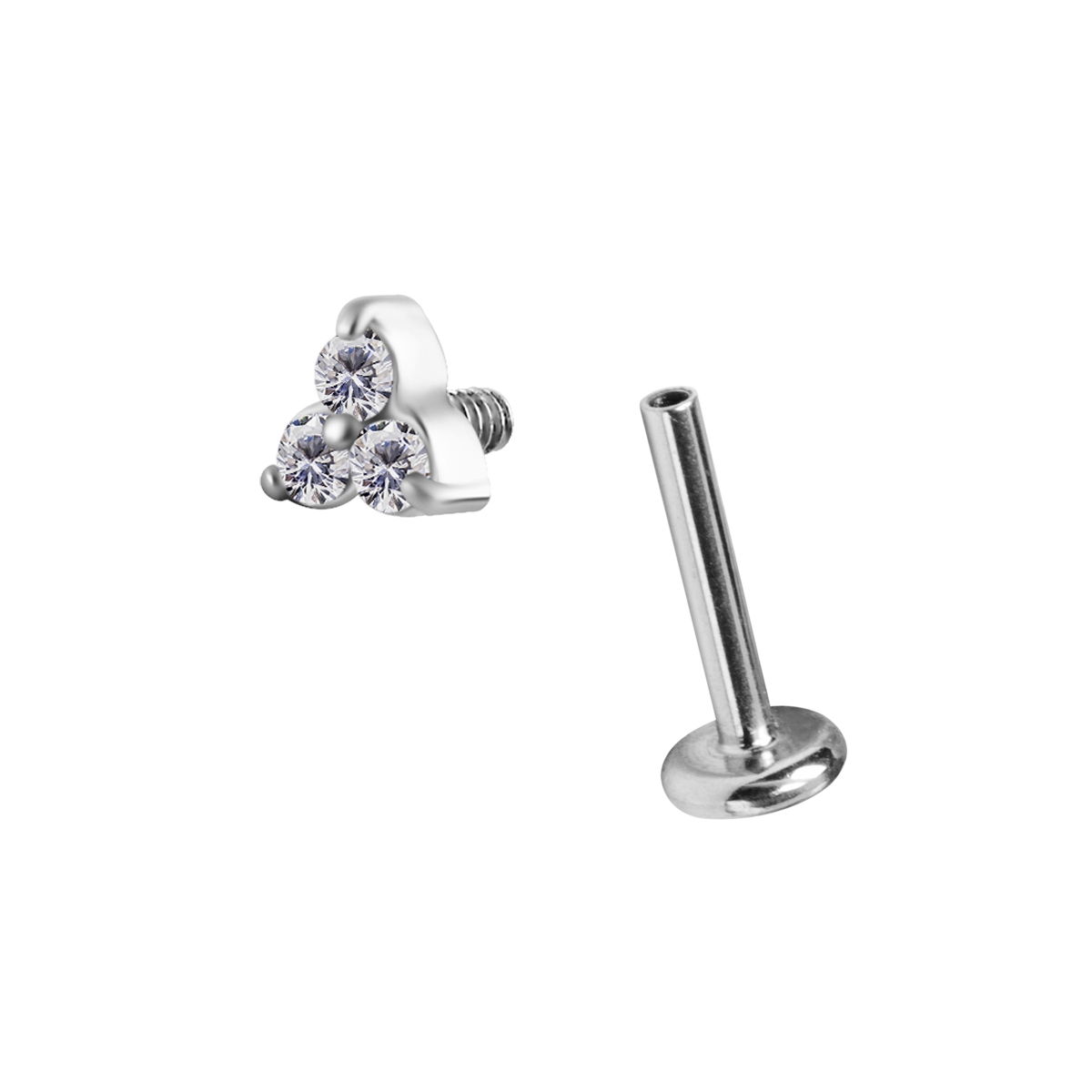 Jewel Flower Helix Piercing