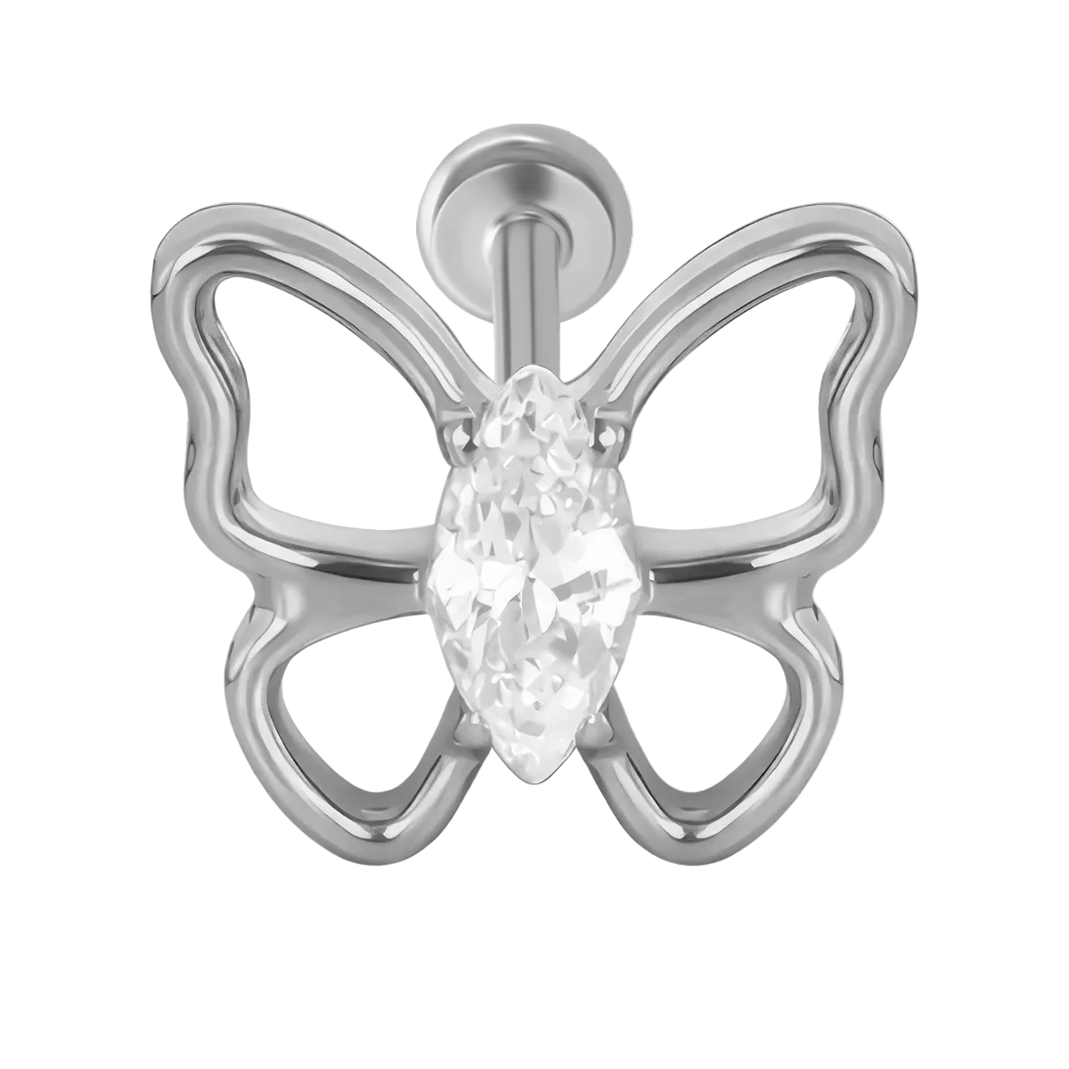 Helix Open Butterfly Titanium