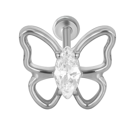 Helix Open Butterfly Titanium