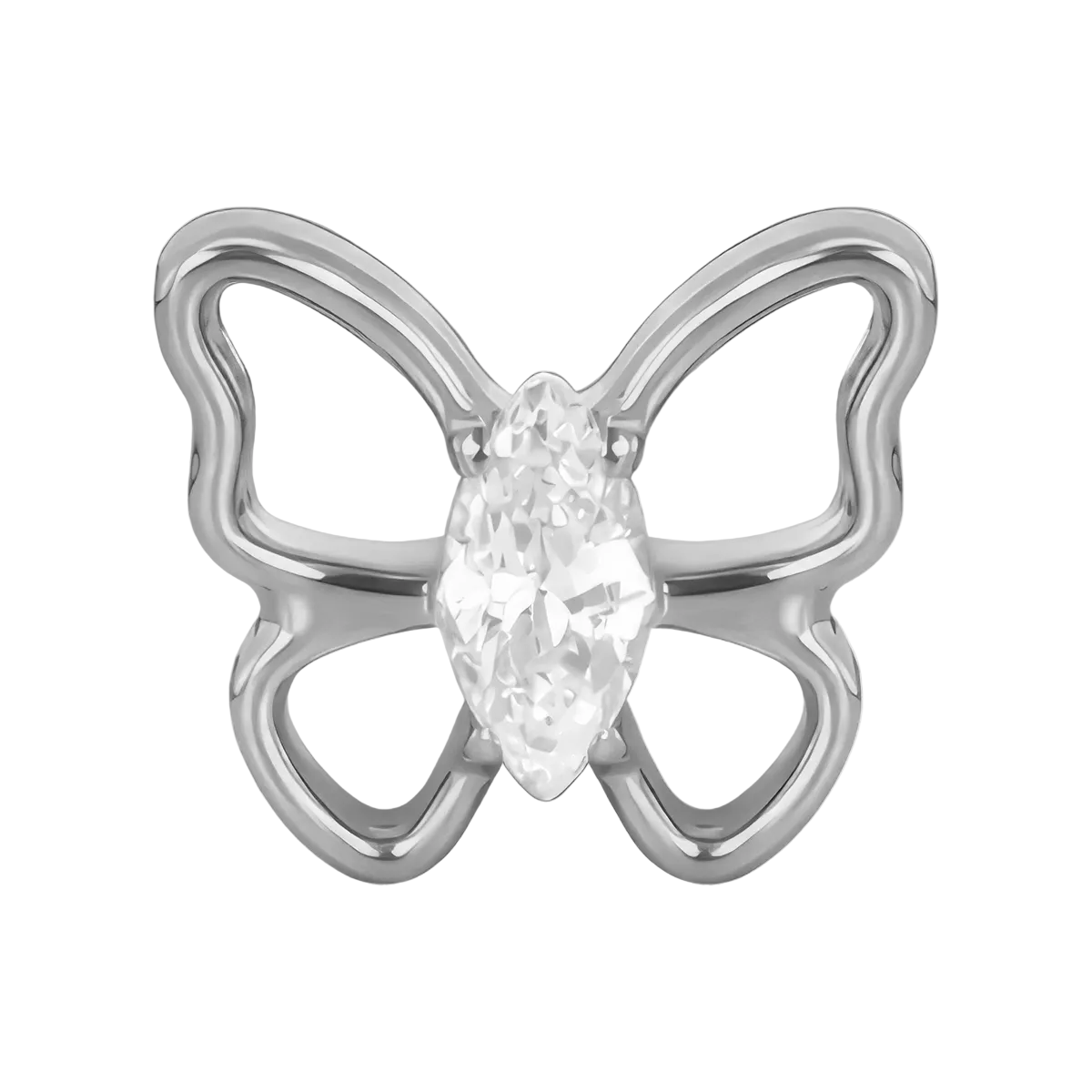 Helix Open Butterfly Titanium