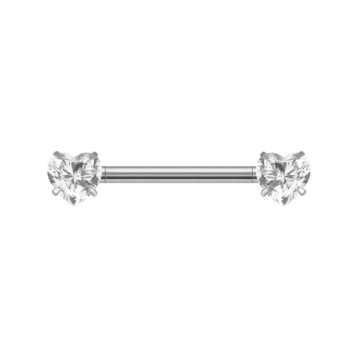 Nipple Heart Jewel Titanium