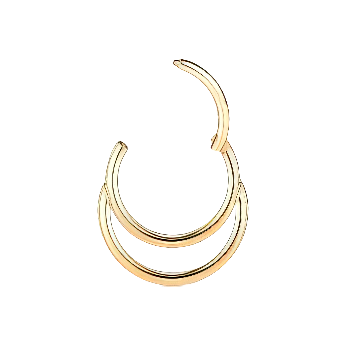 Etnic Septum Click Gold 24K Plated 1.2mm - 043