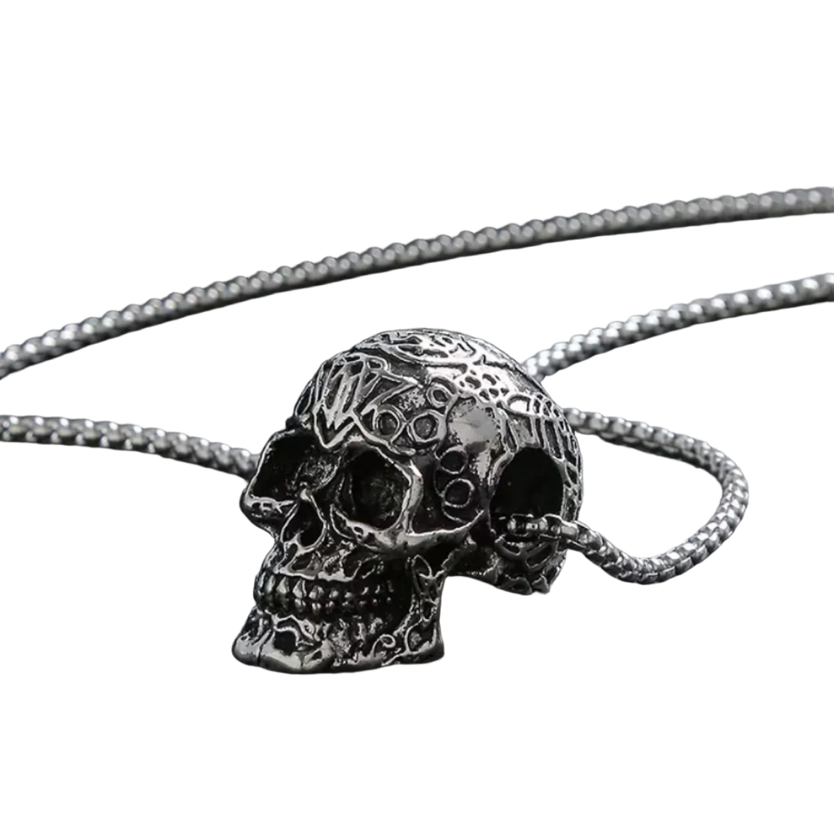 Chunky Skull Necklace