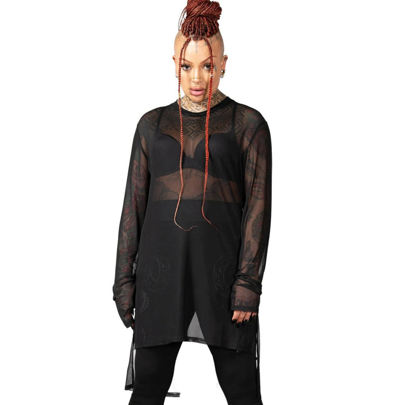 Killstar Malik's Malice Mesh Top