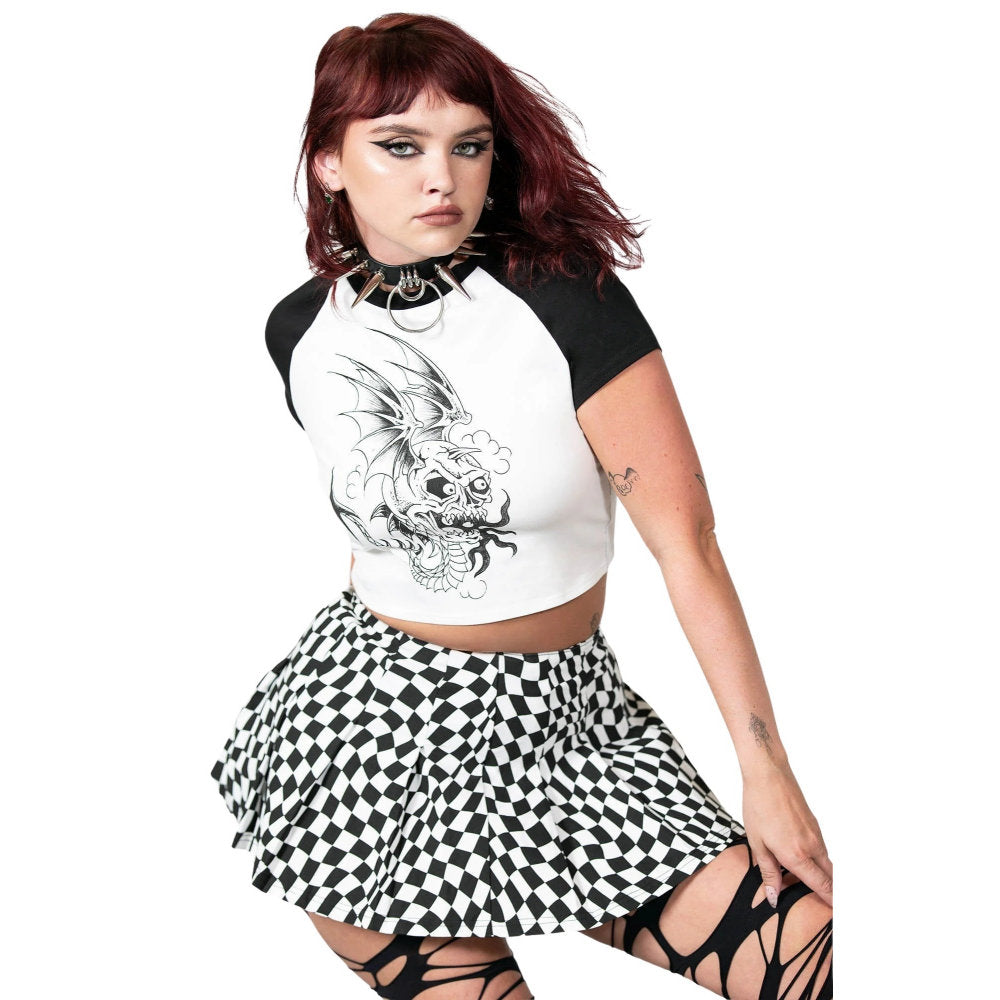 Killstar Punk/Wave Mini Skirt