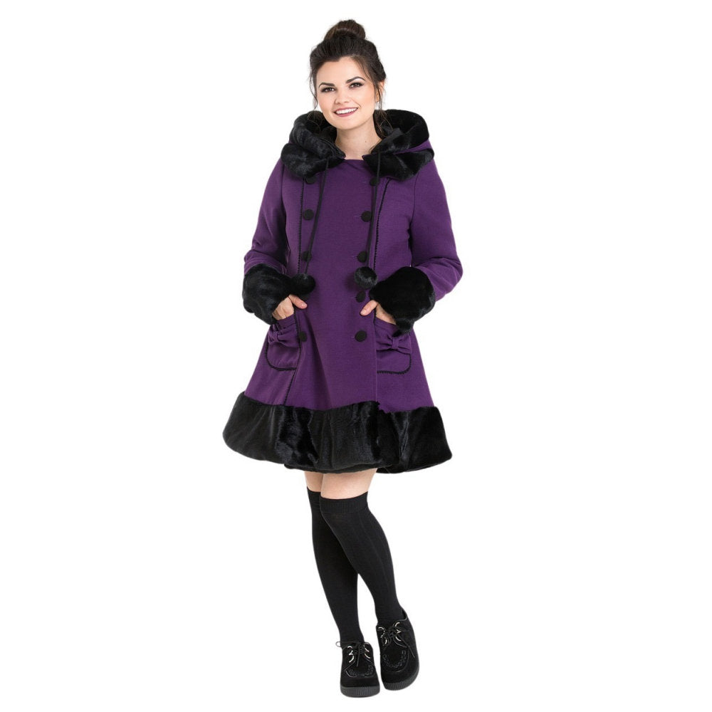 Sarah Jane Purple Coat