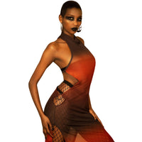 Killstar Scarlett Sundown Midi Dress