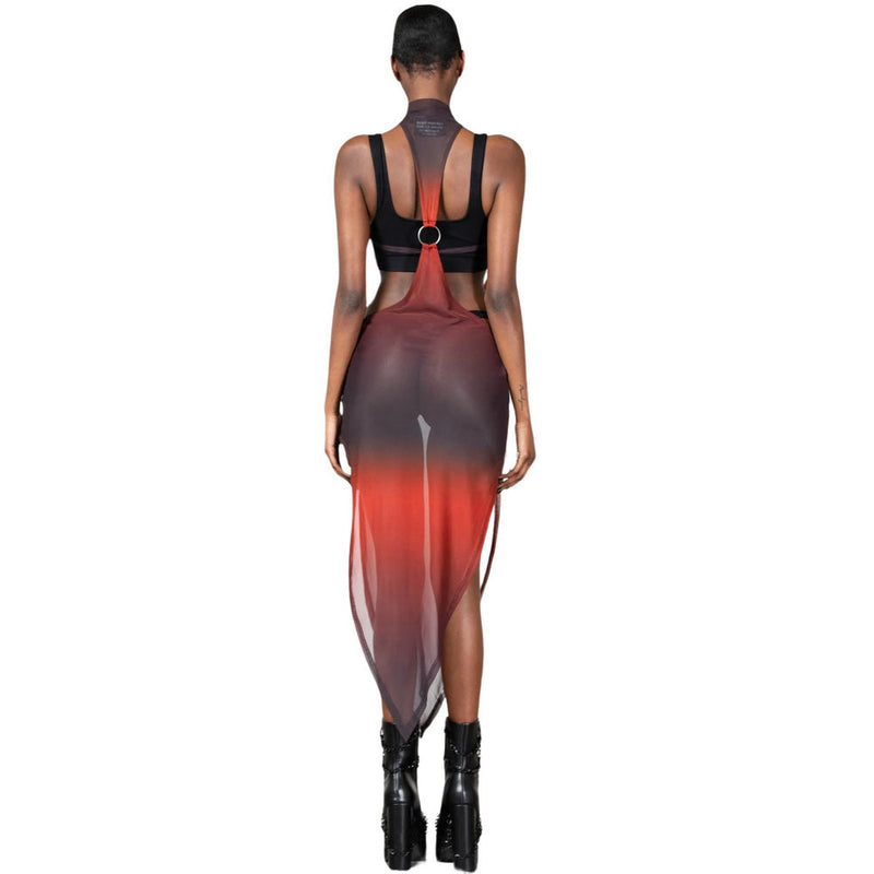 Killstar Scarlett Sundown Midi Dress