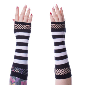 Striped Gloves