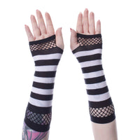 Striped Gloves