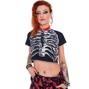 Ribs Cropped T-Shirt