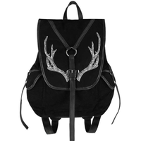 Black Antlers Backpack