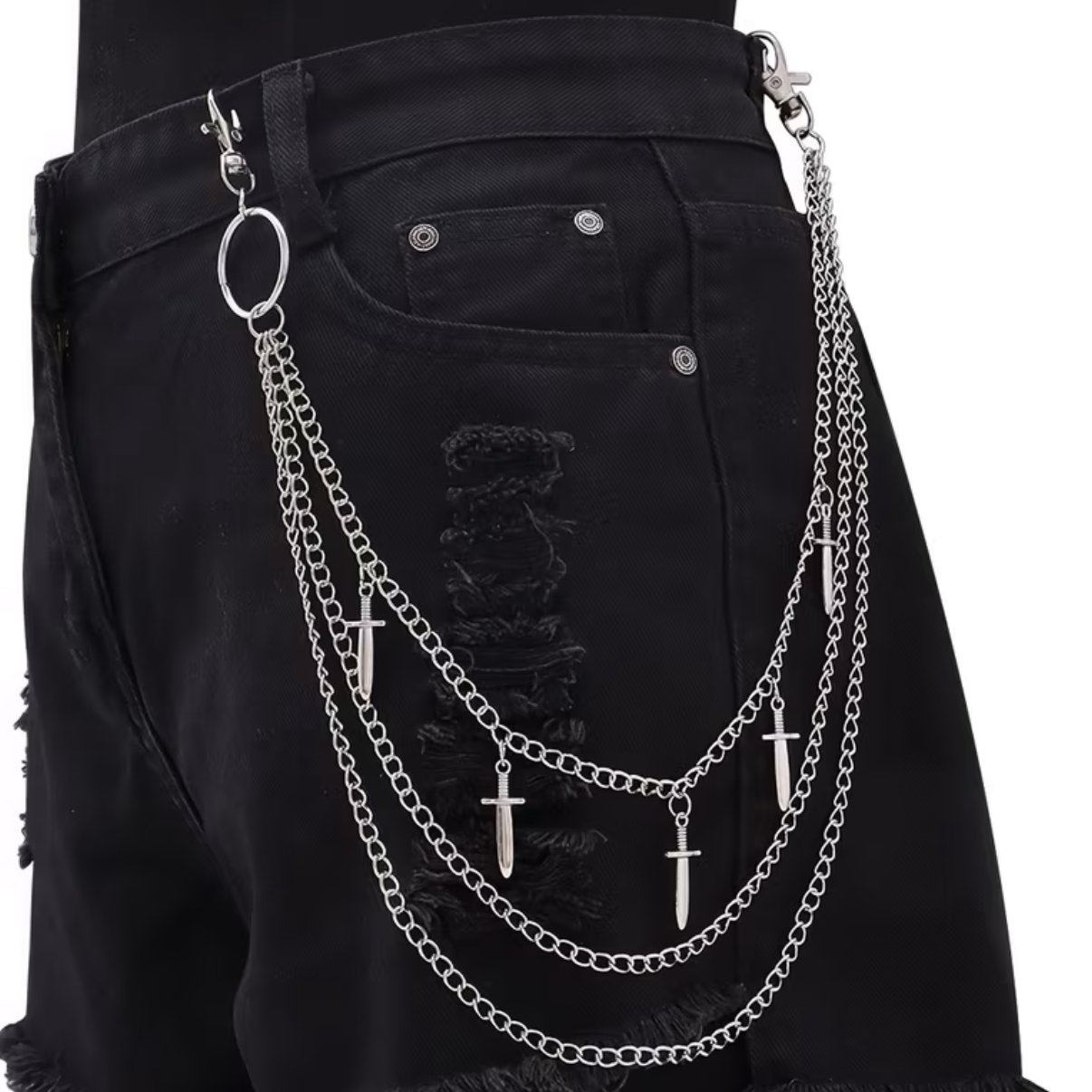 Daggers Triple Chain
