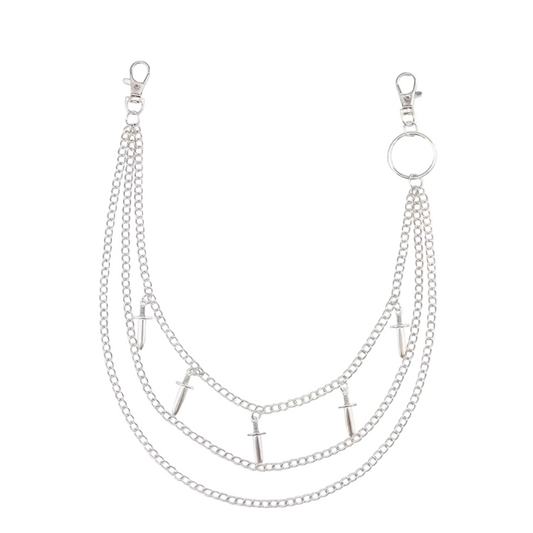 Daggers Triple Chain