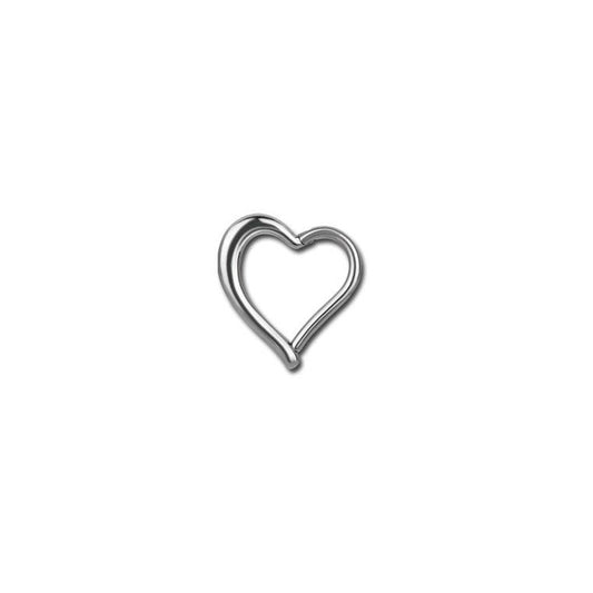 Heart Shaped Daith Ring