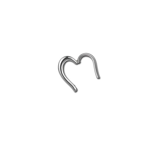 Heart Shaped Daith Ring