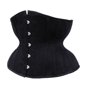 Black Matte Underbust Corset