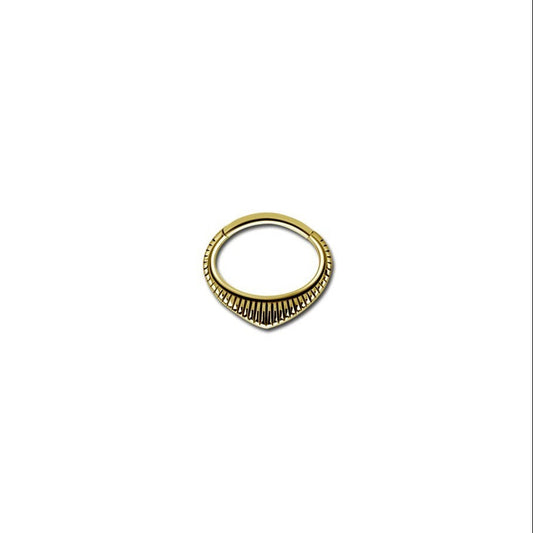 Etnic Septum Click Gold 24K Plated 1.2mm - 040