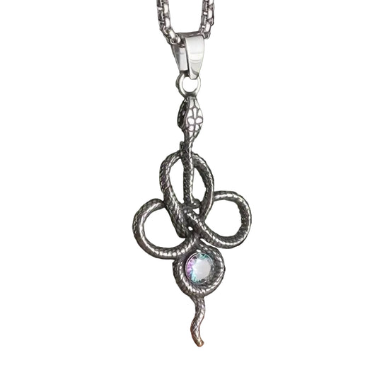 Jewelled Snake Necklace