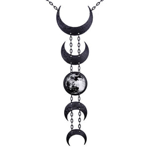 Lunar Black Necklace