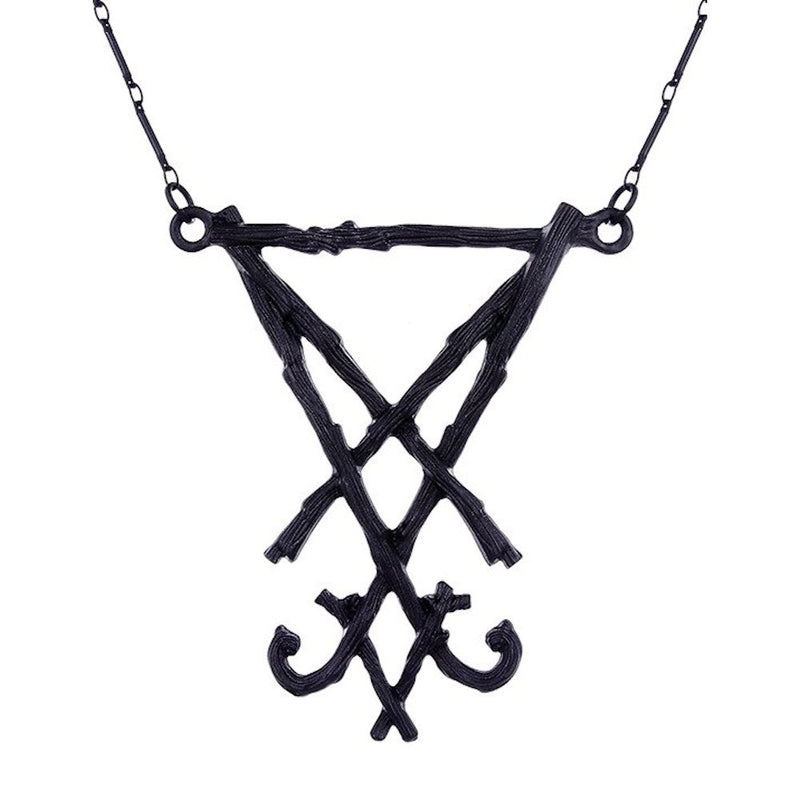 Sigil Black Pendant