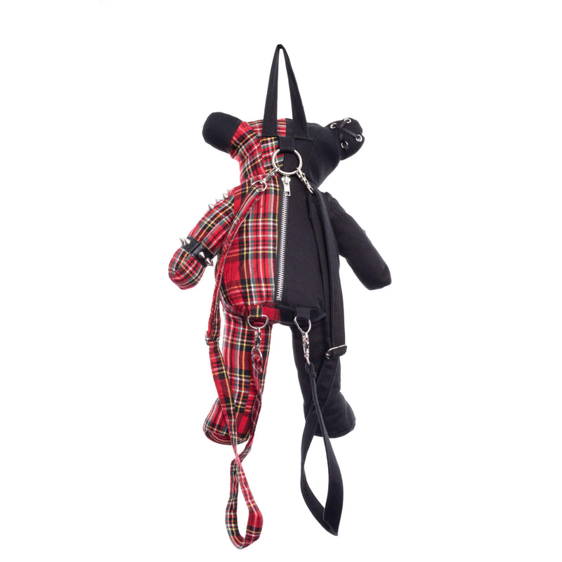 Evil Bear Checkered Bag