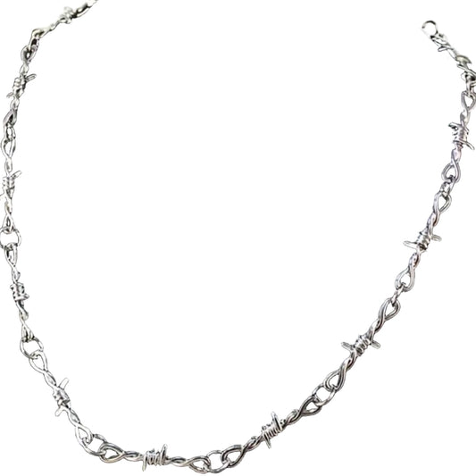 Barbed Wire Necklace