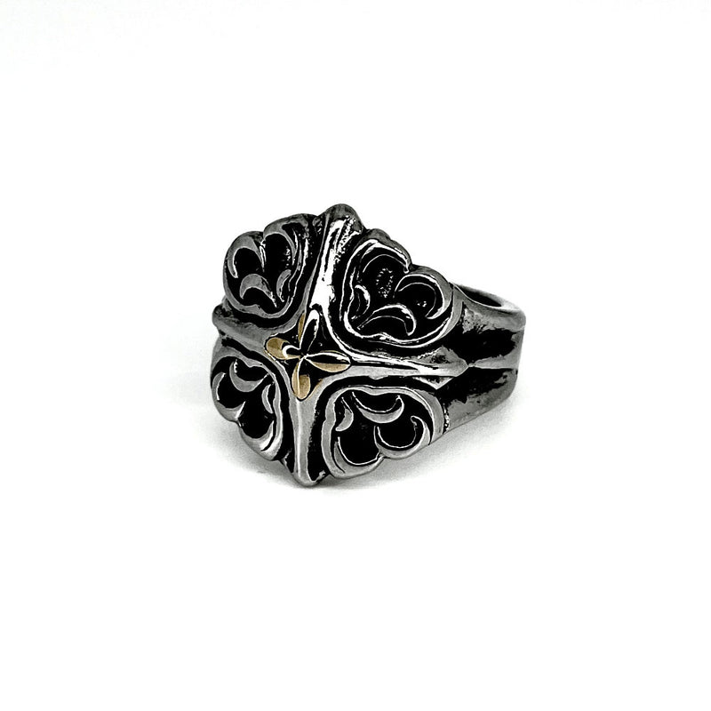 A44 Golden Flower Ring