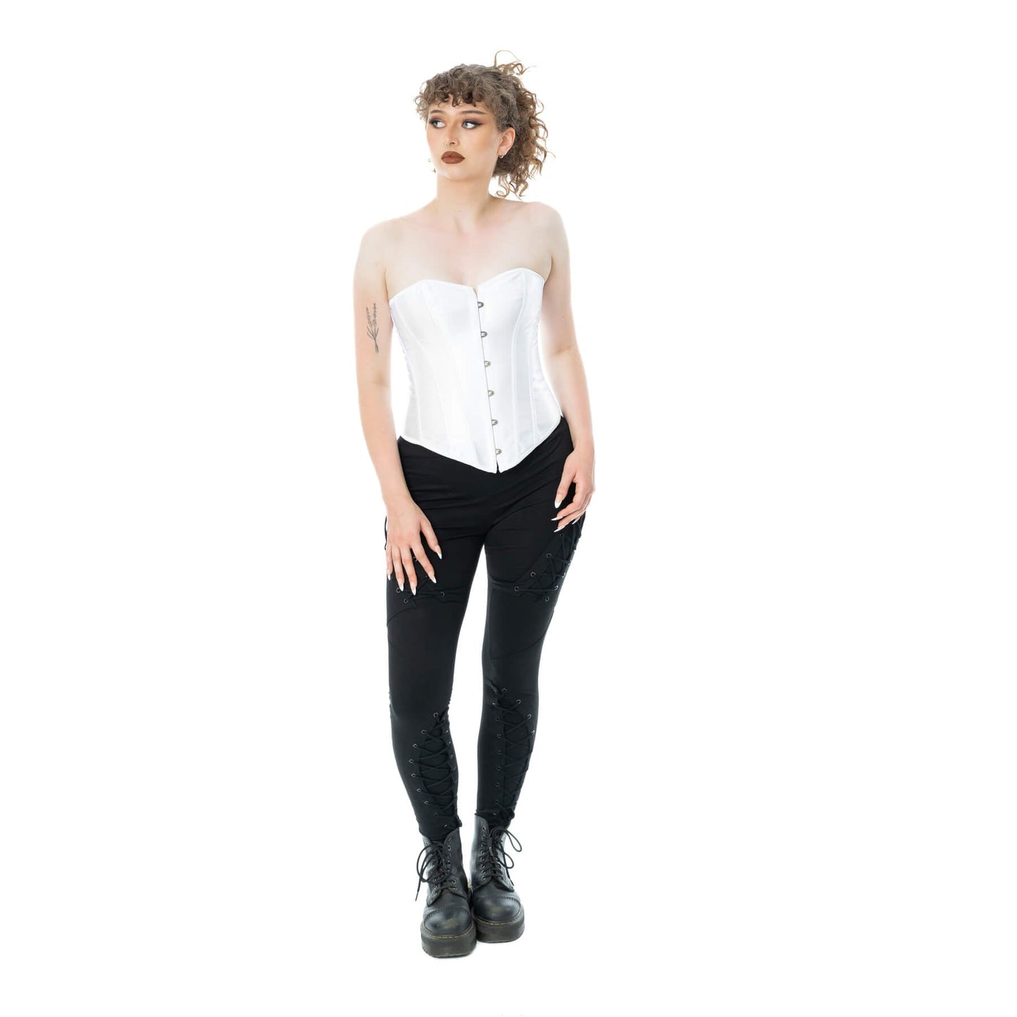 Katya White Corset