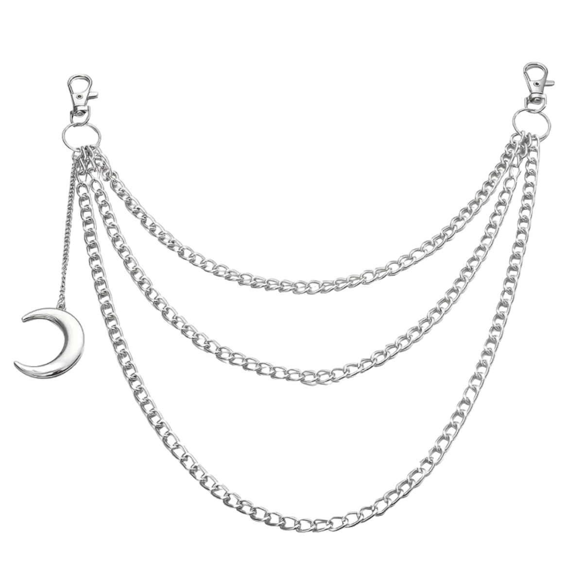 Moon Triple Chain