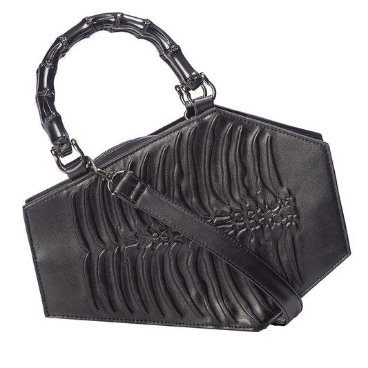 Amaranth Emboss Coffin Bag