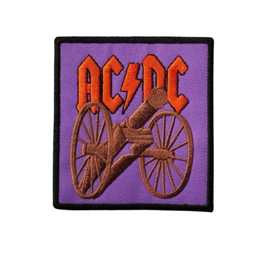AC/DC Purple Cannon Patch