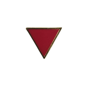 Red Triangle Pin