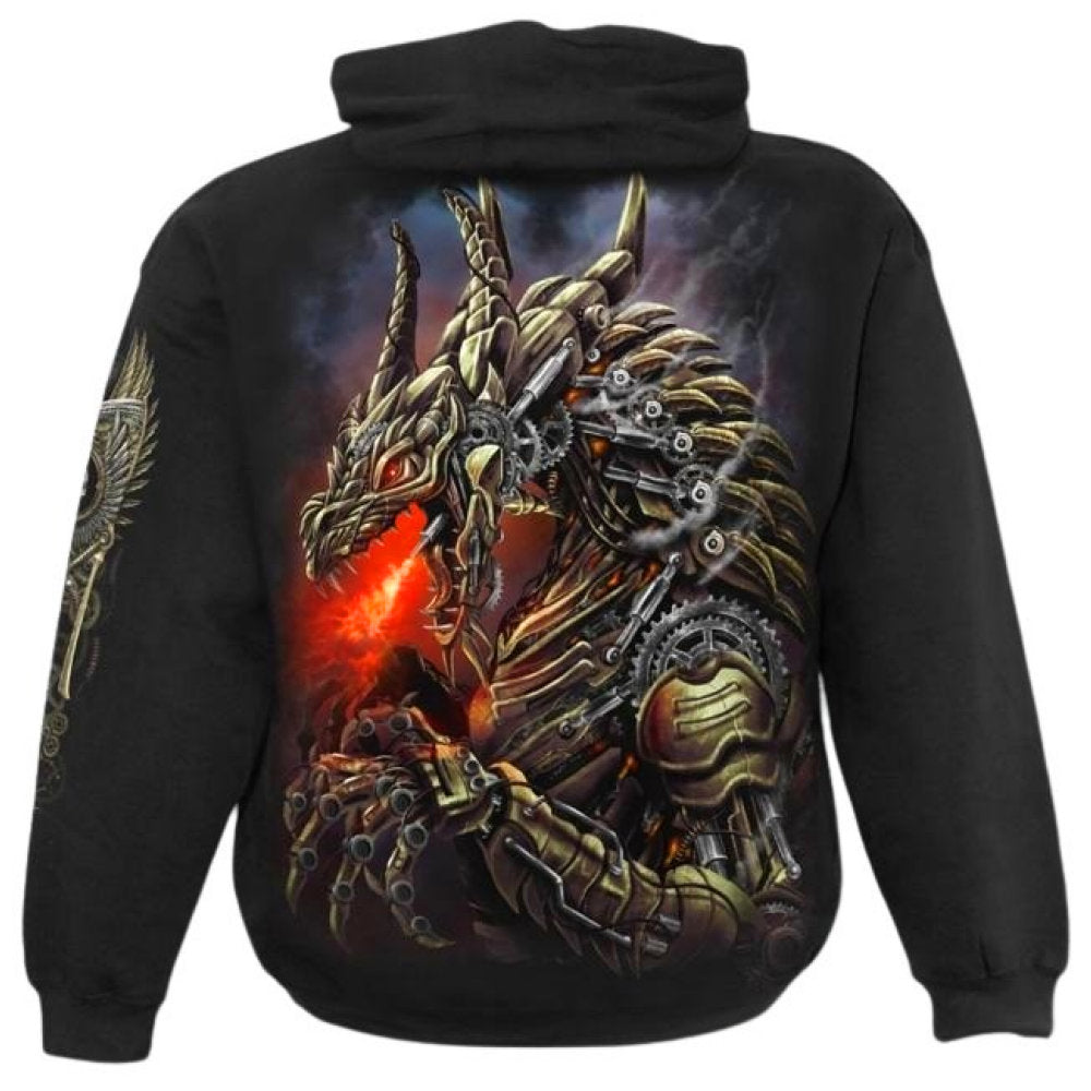 Spiral Direct Dragon Cogs Hoodie